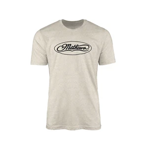 Mathews Archery Classic Logo Tee Tan Large - Picture 1 of 1