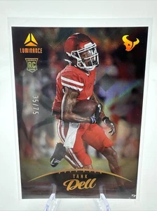 Tank Dell 2023 Panini Luminance Black /75 Texans Rookie RC - Picture 1 of 3