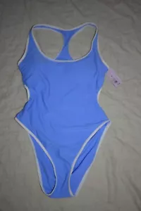 Wild Fable Women's Size XL 16 Blue Racerback One Piece Swimsuit NWT MSRP: $32.00 - Picture 1 of 7