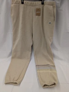 Patagonia Uprisal Sweatpants Mens Sz XXL Oar Tan Line Logo Ridge Stripe New - Picture 1 of 6