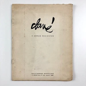 [Antoni] Clavé | exhibition catalogue Sala Gaspar Barcelona 1961 - Picture 1 of 13
