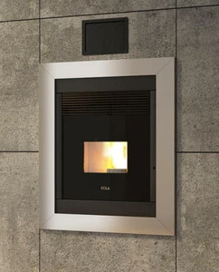 Inserto pellet Idro Anselmo Cola TERMO FIRE M 17kW estraibile riscaldamento a... - Imagen 1 de 1