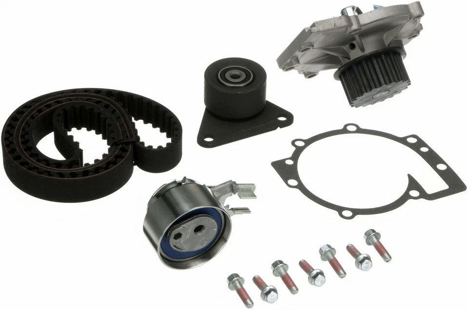 Kit de correa de distribución de motor de 2,5 L con puertas de bomba de agua 2004 para Volvo XC70 2003-2016 Foto 1 de 1