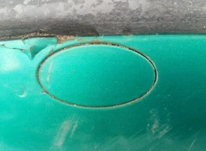Tow Hook Cover rear (bumper towing cap front) Daewoo Matiz 1999 FR542116-55 - Picture 1 of 1