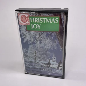 CBS Records Presents: Christmas Joy (Audio Cassette Tape,1989) Ambrosian Singers - Picture 1 of 8