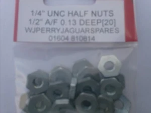 1/4" UNC / BSW HALBMUTTERN X 20 - Bild 1 von 1