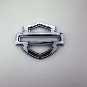 1X CVO Custom Tank Emblems Chrome Double Layer 5 or 6 gal tank - Picture 1 of 5