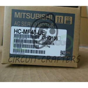 1PCS New MITSUBUSHI HC-MF43-UE AC SERVO MOTOR HCMF43UE - Picture 1 of 1