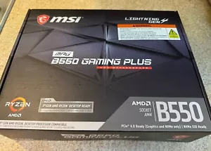 MSI MPG B550 Gaming Plus Motherboard BOX ONLY - Picture 1 of 5