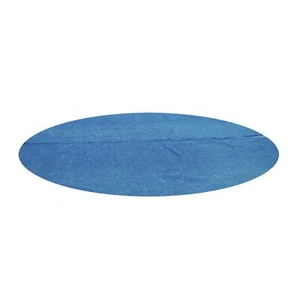 Bestway Flowclear 15 Feet Round Above Ground Pool Solar Pool Cover Only, Blue - Picture 1 of 11