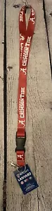 Alabama Crimson Tide Lanyard Keychain Key strap Wincraft New! NCAA Licensed - Picture 1 of 5