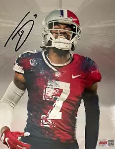 Fotografía firmada por Trevon Diggs 8x10 autografiada vaqueros - Imagen 1 de 1