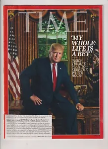 Time Mag Donald Trump My Whole Life Is A Bet 1. Juli 2019 031620nonr - Bild 1 von 1