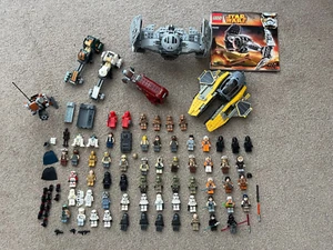 Lego Star Wars job lot set bundle 64+ minifigures and accessories - Picture 1 of 9
