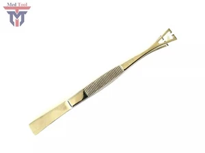 PENNINGTON TRIANGLE TWEEZERS STAINLESS STEEL PIERCING FORCEPS CLAMP TOOL - Picture 1 of 4