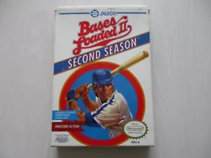 Bases Loaded II Second Season (Nintendo Entertainment System, 1990) Complete NES - Picture 1 of 4