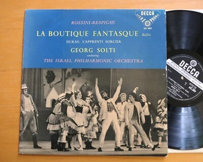 SXL 2007 ED1 Rossini La Boutique Fantasque Solti EX Decca WBG 1st BBB - Image 1 of 4
