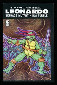 Leonardo #1 & Donatello #1 COMIC LOT TMNT (Mirage, 1986) PLEASE SEE PHOTOS - Picture 1 of 9