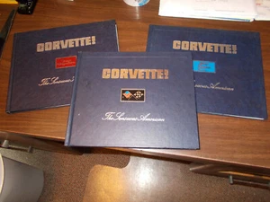 Corvette! The Sensuous American 3-Book Set 1-1, 1-2 1-3 1976 with Posters - Picture 1 of 3