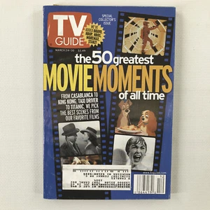 TV Guide Mar 30, 2001 Issue # 2504 Subscription Edition Cover: Movie Moments - Picture 1 of 3