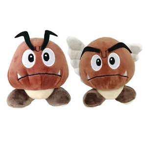 2X Flying Goomba Super Mario Bros Angel Peluche Juguete Animal de Peluche Figura 5" - Imagen 1 de 10