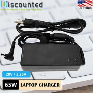 For Lenovo IdeaPad 1-15ADA7 82R1 82R1006VUS 65W Charger AC Adapter Power Cord - Picture 1 of 9