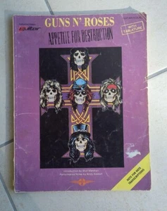 Guns N' Roses - Appetite for Destruction. Songbook Notenbuch Gitarre - Bild 1 von 3