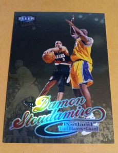 1998-99 Fleer Ultra Gold Medallion Damon Stoudamire NBA Card #8G - mit Shaq - Bild 1 von 2