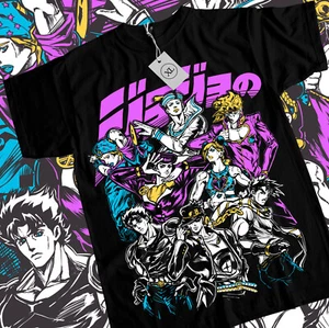 T-Shirt Jojo's Bizarre Adventure Anime Manga Grafik Design Shirt alle Größen - Bild 1 von 3