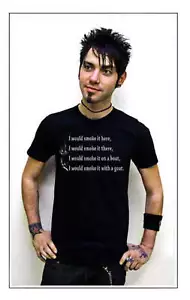 Dr. Seuss "I Would Smoke It" T-Shirt – Funny Weed & Pot Humor Tee - Picture 1 of 22