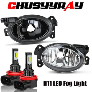 Pair LED Fog Light Lamp For Mercedes-Benz CLK350 2006 2007 2008 2009 - Picture 1 of 16