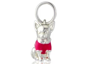 STERLING SILVER CHIHUAHUA CHARM by GEMMA J CMN269 - Picture 1 of 3