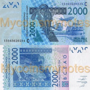 Estados de África Occidental, Burkina Faso, 2000, 2015, Código C, P316Co, UNC - Bild 1 von 3