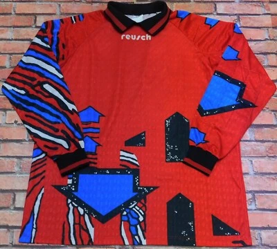REUSCH MAGLIA SHIRT CALCIO NOLEL  PORTIERE VINTAGE MADE IN ITALY (342) tg. XL - Immagine 1 di 3