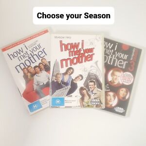 HOW I MET YOUR MOTHER Various Seasons Available DVD Region 4  1 2 3 4 5 6 7 8 -O