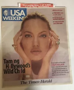 June 2000 USA Weekend Magazine Angelina Jolie - Picture 1 of 2