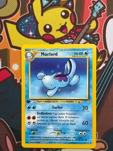 Morlord 1. Edition 45/111 Neo Genesis deutsch Pokemon Karten NM - Bild 1 von 2