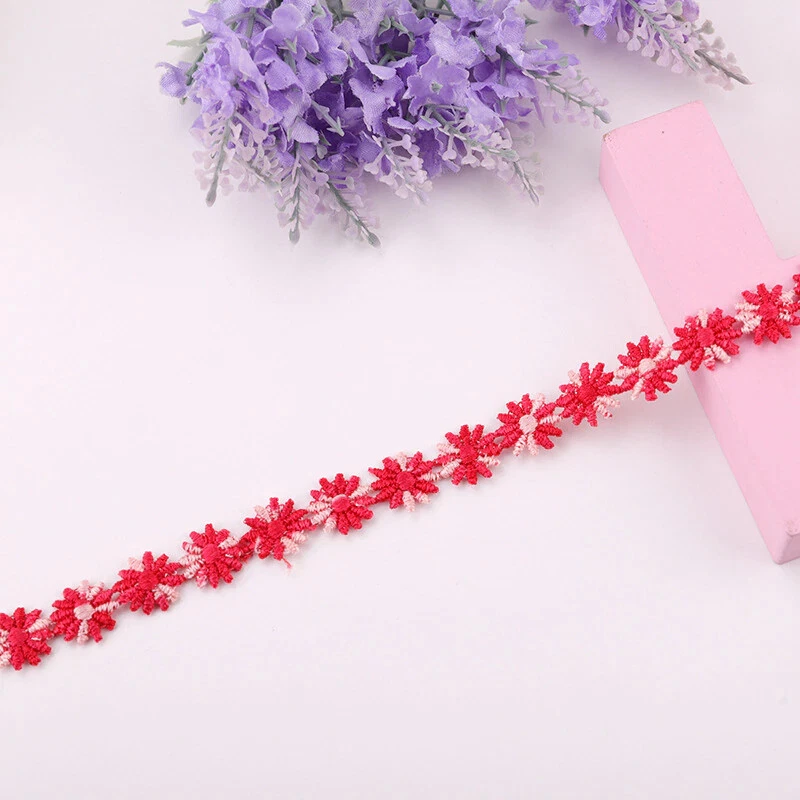 Cinta de borde de margarita de 1/2 pulgada de ancho precio por yarda/seleccionar color Foto 1 de 1