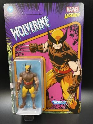Figura de acción de cómic de juguete Wolverine colección retro de 3,75" Marvel Legends nueva Foto 1 de 3