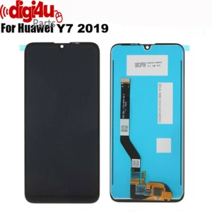 Per Huawei Y7 2019 DUB-LX1 Display Touch Screen Digitizzatore Ricambio Nero - Foto 1 di 5
