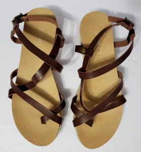 ESPRIT Womens Judy Espadrille Wedge Sandal Sz 8M Minimalist Hippie Boho - Picture 1 of 9