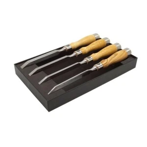 NAREX CZECH REPUBLIC Set of Mortise Chisels, RICHTER 4 pcs set - Brand New - Picture 1 of 3