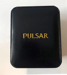 Pulsar Uhrenbox nur - Farbe Schwarz - Brandneu - 100% Original - Bild 1 von 3