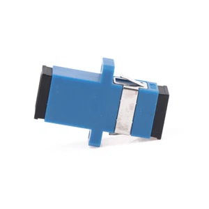 10pcs/lot Fiber Optic Connector Adapter Singlemode Simplex SC-SC UPC Coupler - Afbeelding 1 van 10