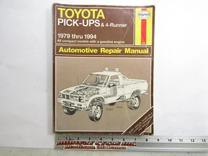 HAYNES TOYOTA PICK-UPS & 4-RUNNER 1979 - 1994 REPAIR MANUAL 94-078741 jh - Picture 1 of 10