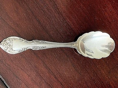 Gorham Maker Patrón Melrose Azúcar Shell Cuchara Plata de Ley 6" 1/8 Foto 1 de 4