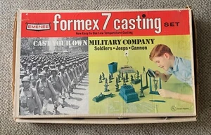 EMENEE FORMEX 7 CASTING SET MILITARY COMPANY 4000 C. 1960'S - Picture 1 of 7