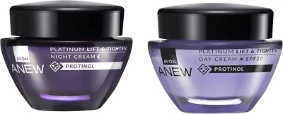 AVON Anew Platinum Lift & Tighten Duo , Day & Night Cream SET ! 1.7 fl oz each - Image 1 of 4