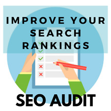 SEO AUDIT - Understand why your rankings and online sales aren’t taking off