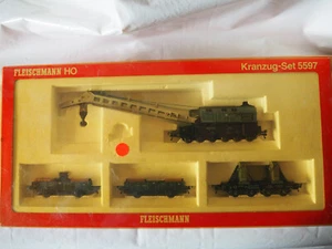 Fleischmann HO Kranzug-Set 5597 in OVP - Bild 1 von 10